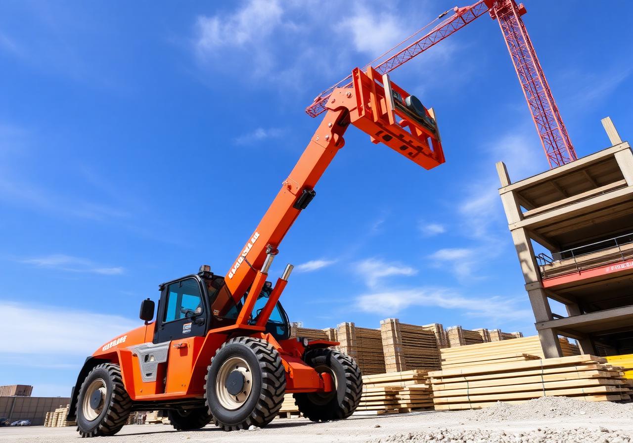 Telehandler for Vertical Structure