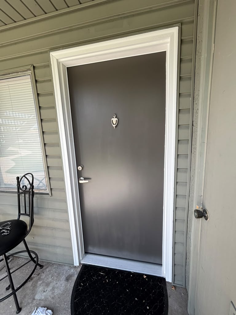 Door restoration with premium finish